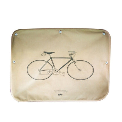 Car interior accessory: playful cartoon sun shade, keeps car cool for children