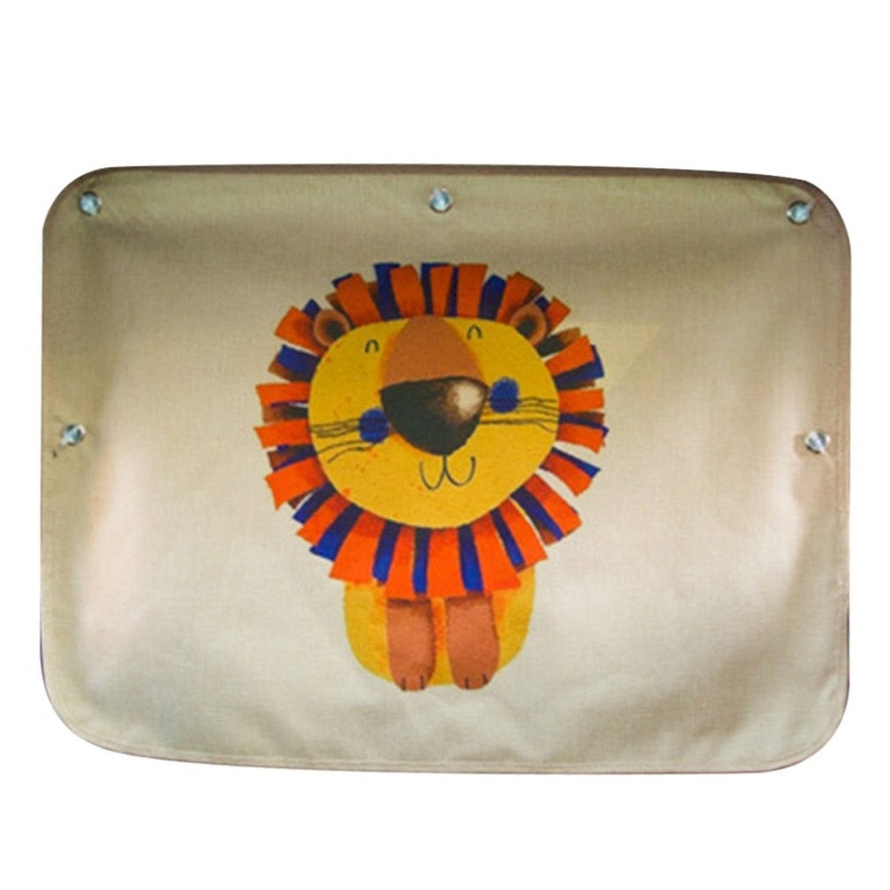 Cartoon car sun shade, foldable window curtain for kids, strong UV protection