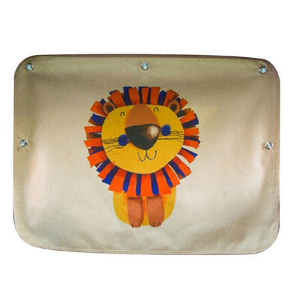 Cartoon car sun shade, foldable window curtain for kids, strong UV protection