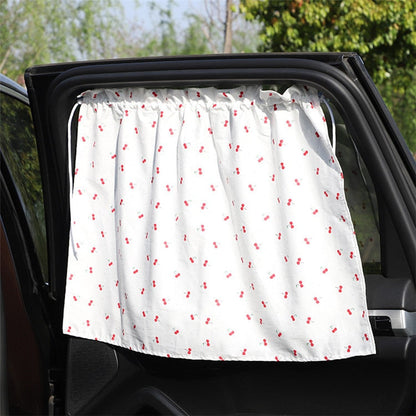 Universal car accessories: cartoon sunshade providing UV protection for babies and toddlers