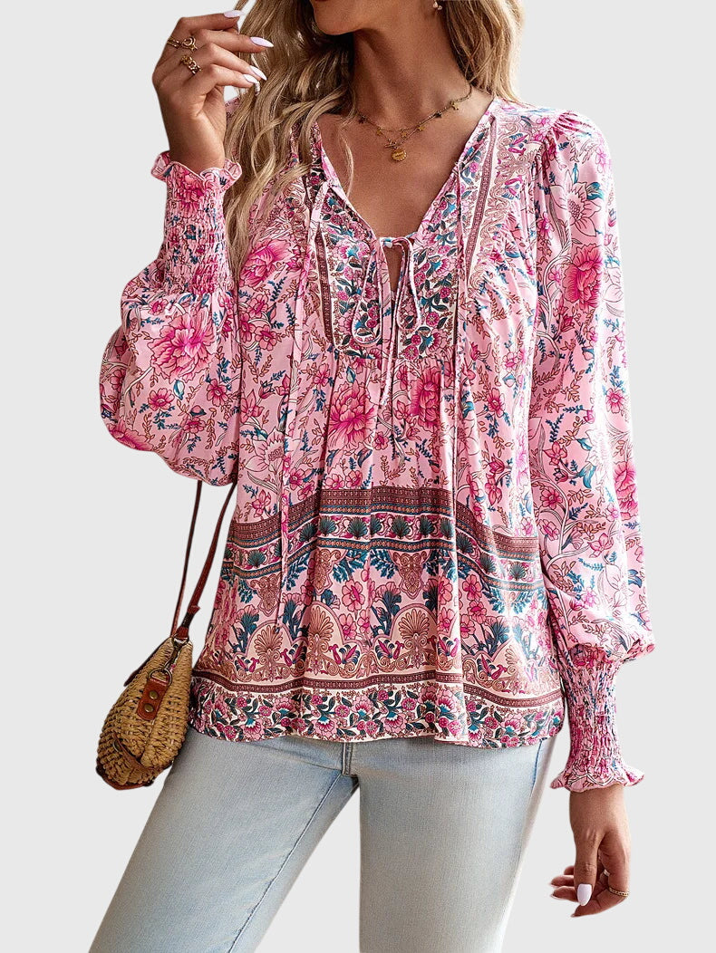 Comfortable women's long sleeve pullover sweater, perfect chic style for casual everyday fashion.