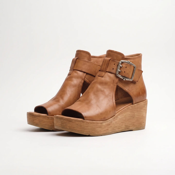 Summer peep toe platform wedge sandals for women, offering comfortable and stylish elevated casual footwear.