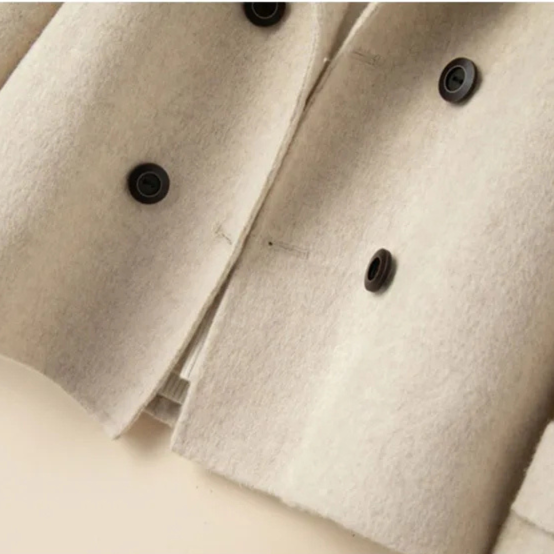 Luxurious women's tailored blazer. Comfortable fit and sophisticated style for modern elegant fashion.