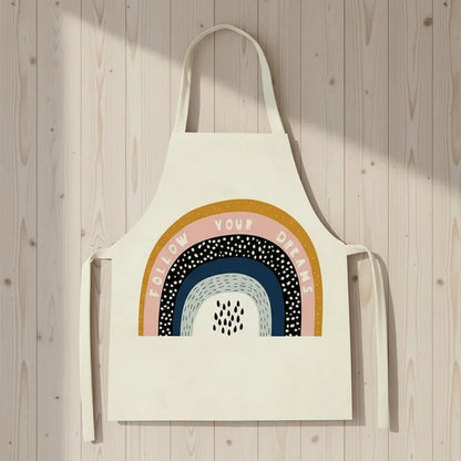 Halloween themed kids cooking apron, durable and stain-resistant for festive fun
