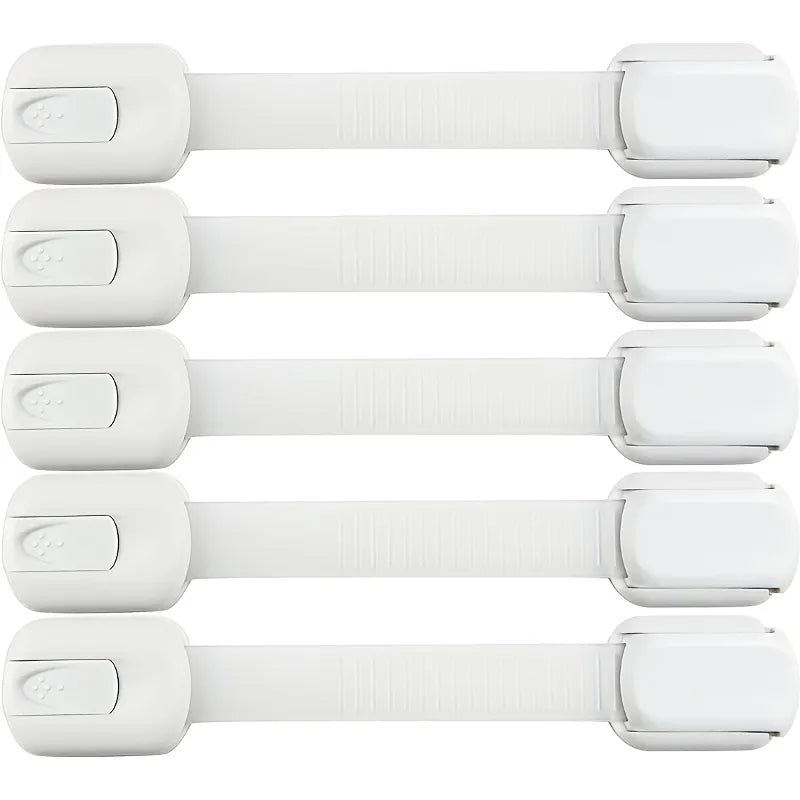 Child safety locks for baby proofing cabinets & drawers. Easy install home safety for toddlers.