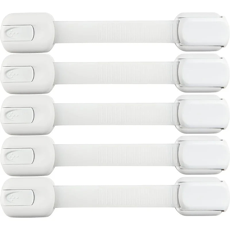Easy install child safety lock kit for parents' peace of mind in a baby-proofed home.