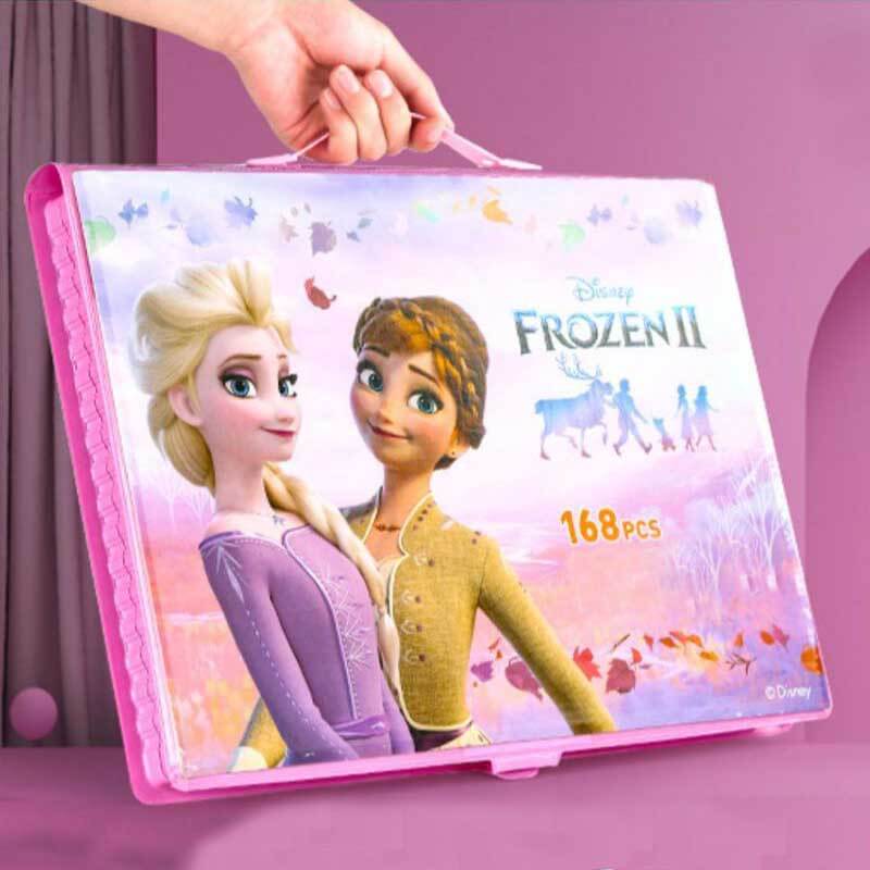 Gift-wrapped children's art kit, an ideal present for birthdays or special occasions