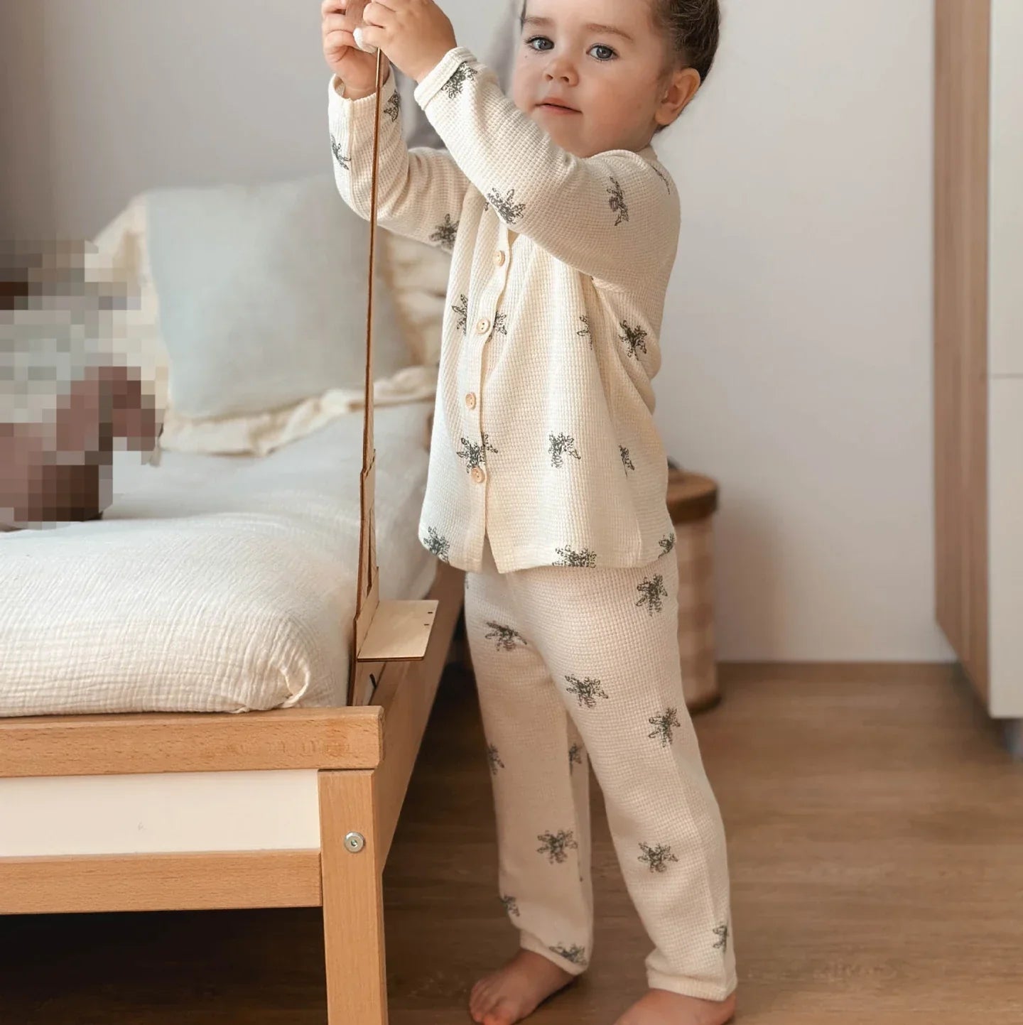 Breathable cotton sleepwear for children, ensuring a cool and restful night's sleep
