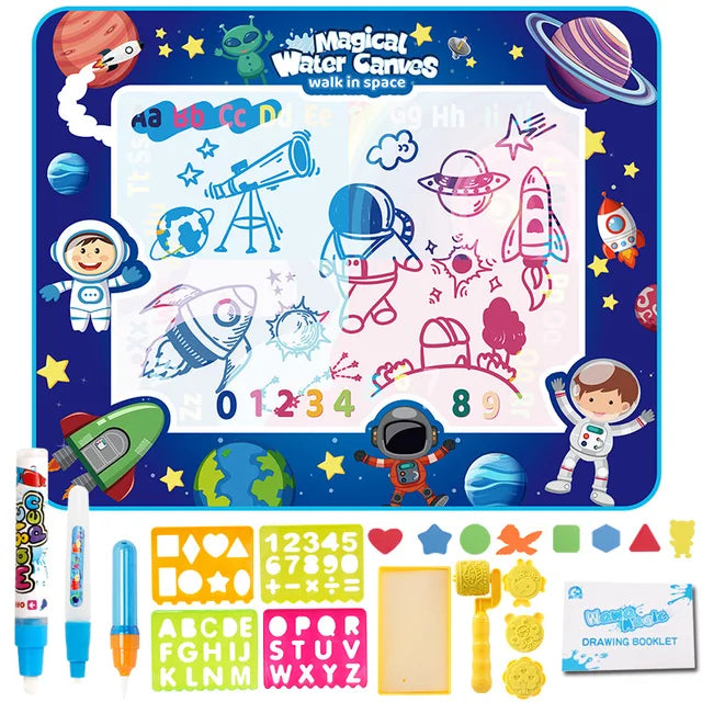 Children's AquaMagic Water Drawing Mat with Accessories
