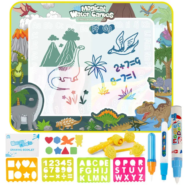 Children's AquaMagic Water Drawing Mat with Accessories