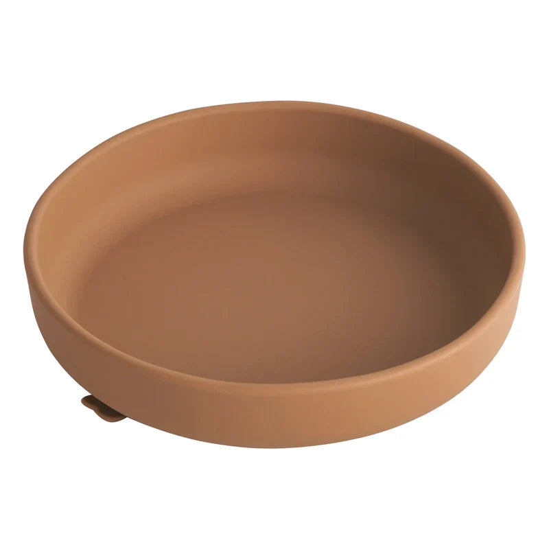 High-quality silicone baby bowl, BPA-free, designed for easy and safe feeding.