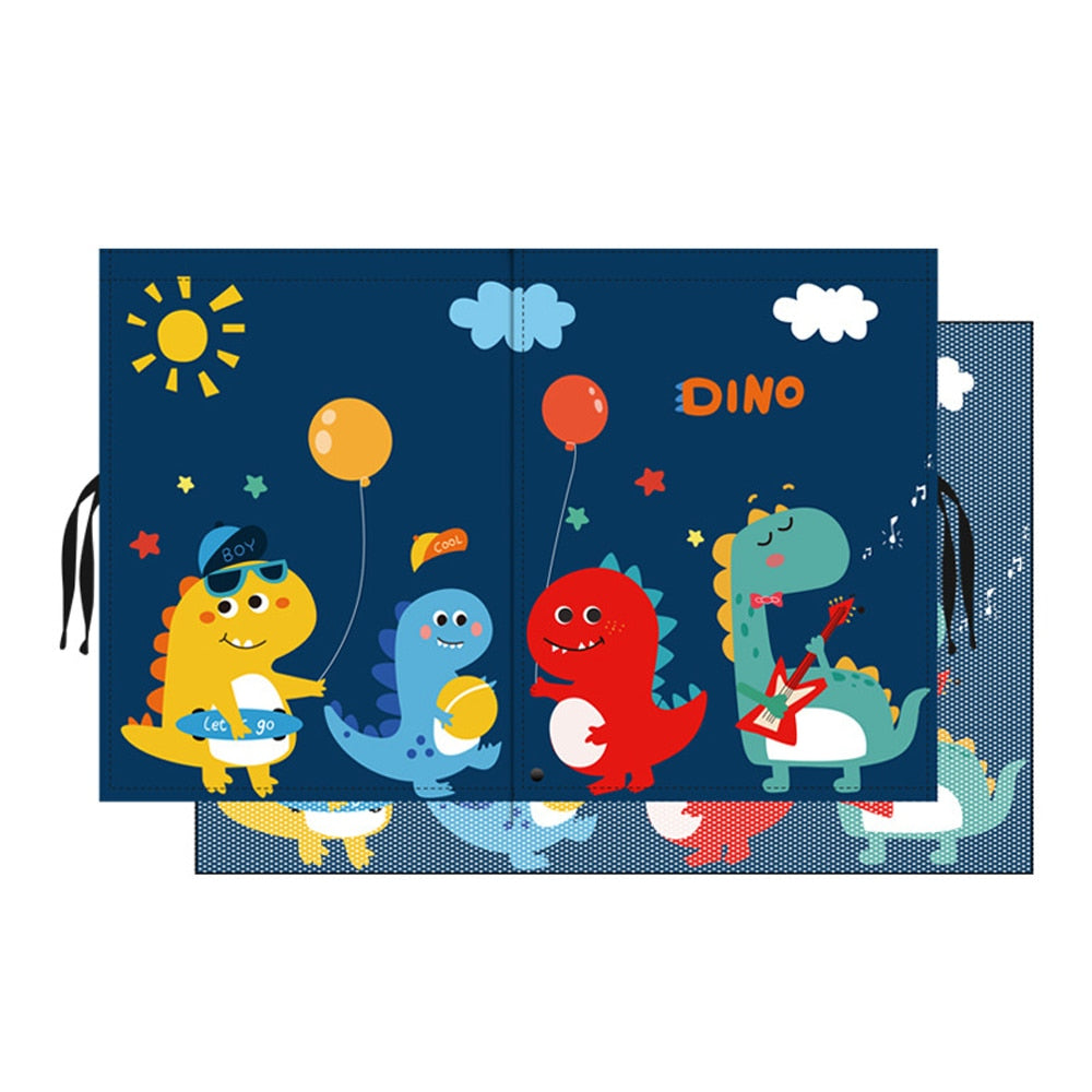 Car privacy screen and sunshade for kids, decorated with imaginative patterns, easy to install.