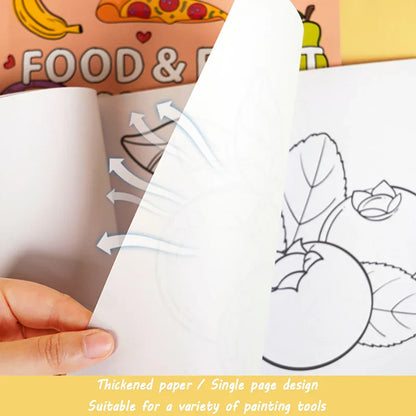 Art & Drawing Toys: Children's coloring book with bold outlines for easy, creative fun