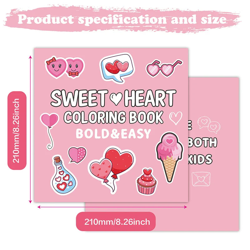 Educational toy: Coloring book for kids, enhancing fine motor skills & artistic expression