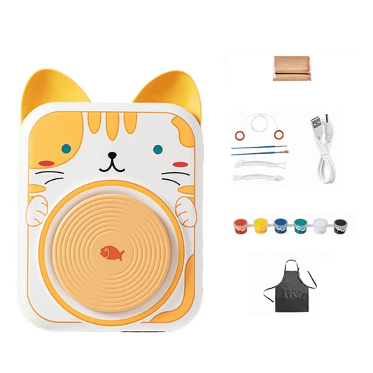 Children's Creative Pottery Art Kit, a fun educational toy for sculpting and creative play