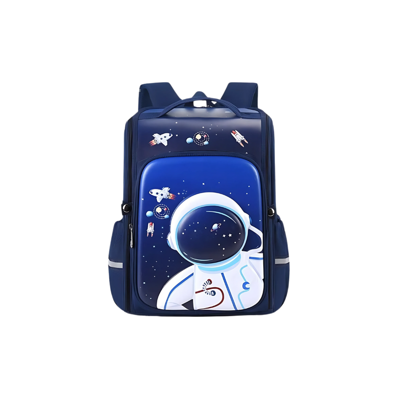 Ergonomic school backpack for kids, waterproof with a fun 3D design, lightweight and comfortable