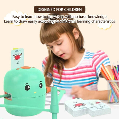 Learning toy for children, a drawing robot promoting STEM skills through art.
