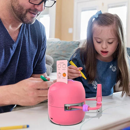 Creative play drawing robot, engaging children with its artistic capabilities.