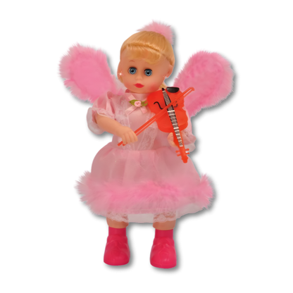 Enchanting glowing doll with colorful wings, a perfect kids gift for imaginative screen-free play