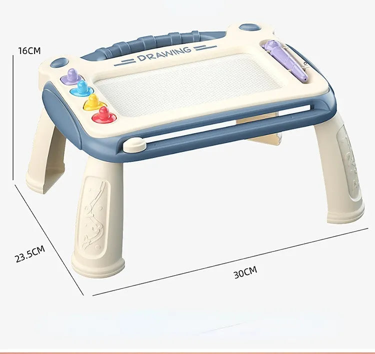 Reusable magnetic sketching pad for children, an ideal mess-free art supply and creative activity