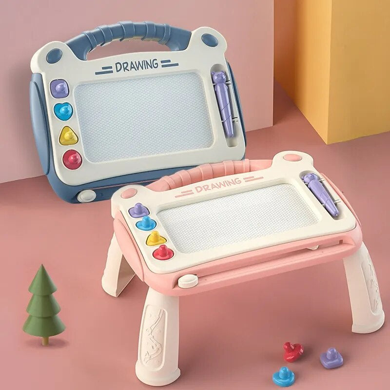 Gift set: Children's magnetic drawing board, an engaging educational toy and mess-free art supply