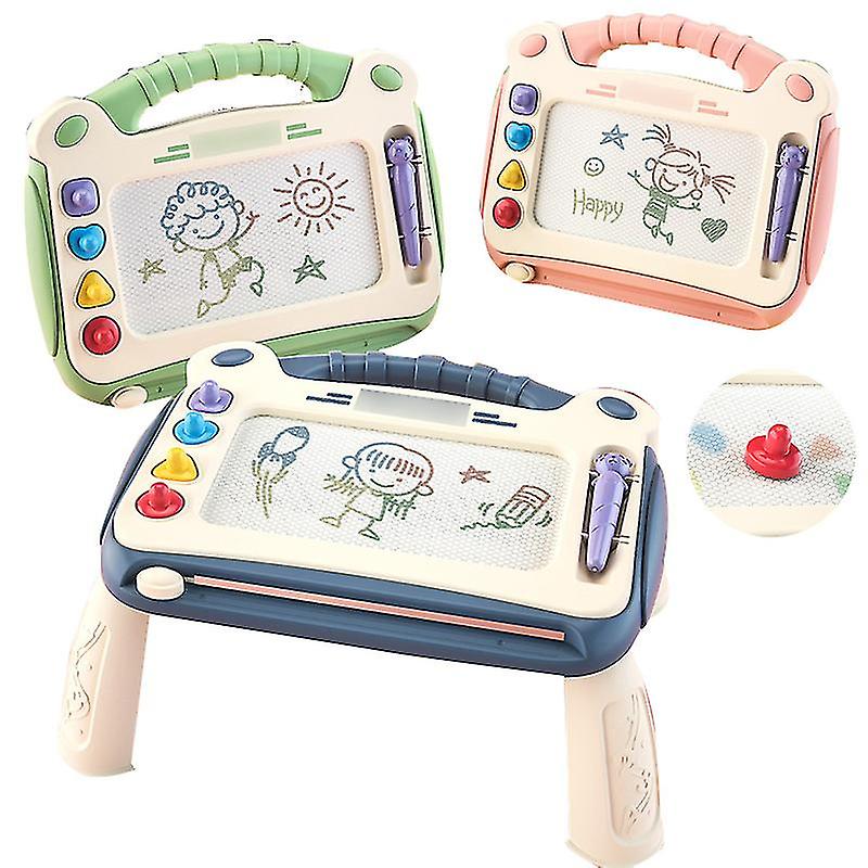 Brightly colored magnetic drawing board, a fantastic children's activity and creative learning tool