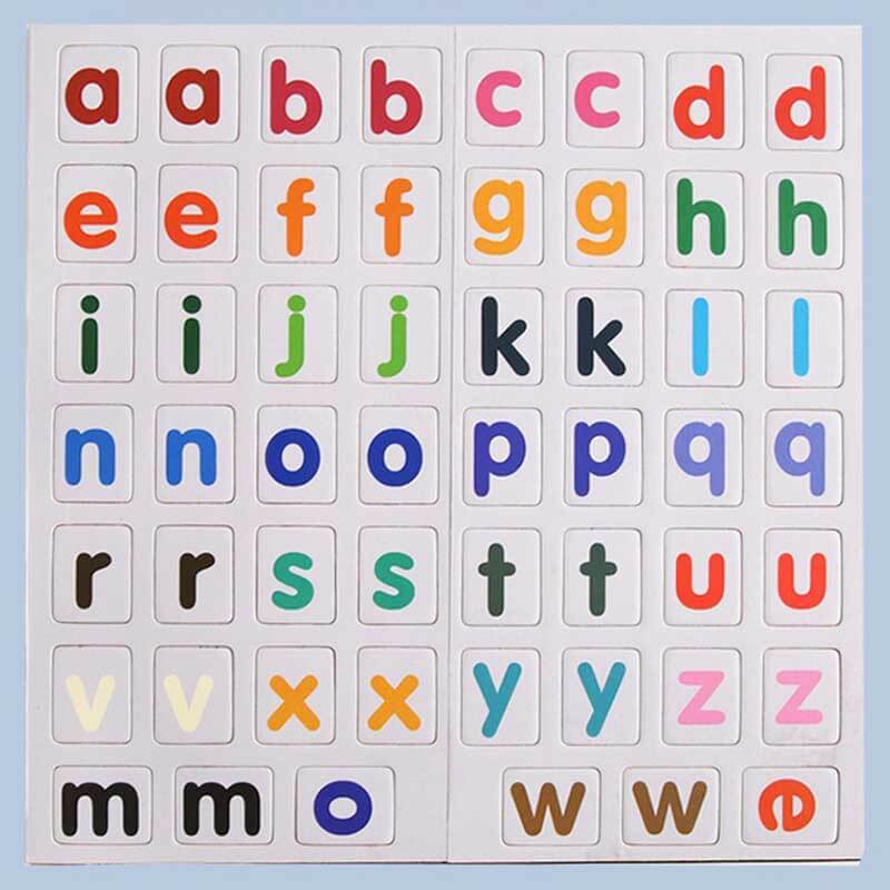 Magnetic letter learning board, an engaging educational toy for kids' spelling and reading