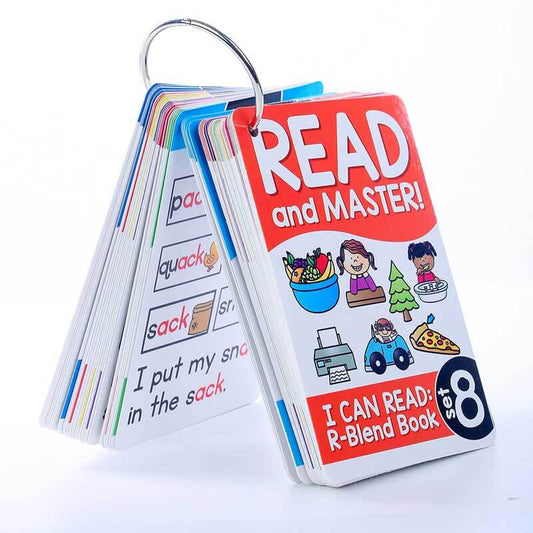 Children's Phonics Learning Card Game Set for early education, interactive reading games.