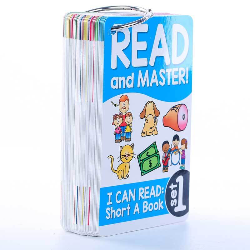 Educational phonics cards and flashcards for kids' reading and early learning classroom school supplies.