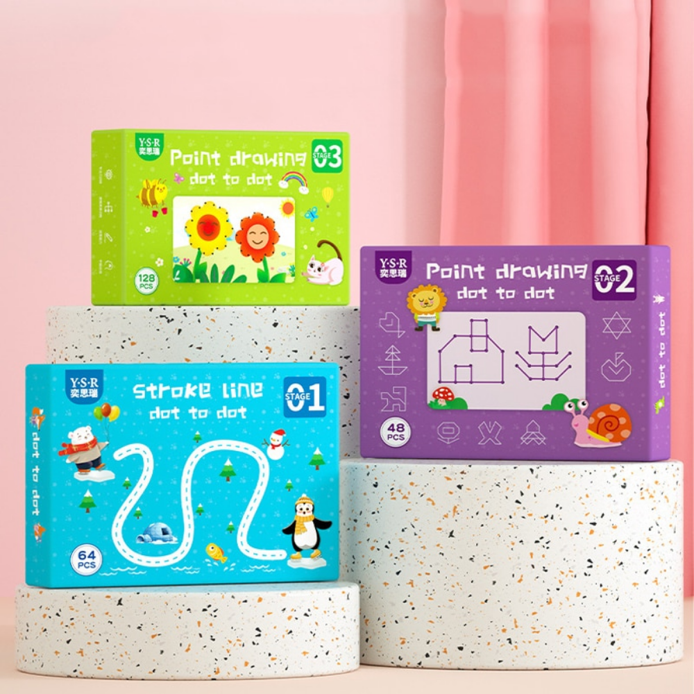 Alphabet toy, reusable drawing book for kids to practice writing and drawing