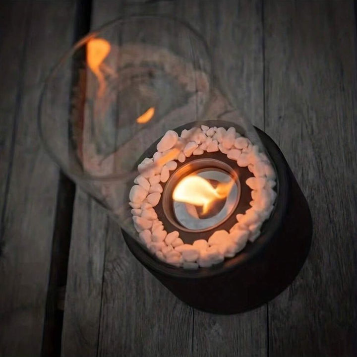 Beautiful classic oil lamp, perfect for ambient lighting and home decoration.