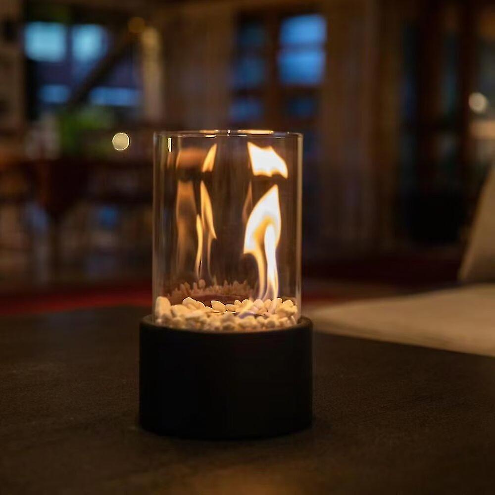 Elegant glass oil lamp, classic home decor, brings timeless ambiance to any room.