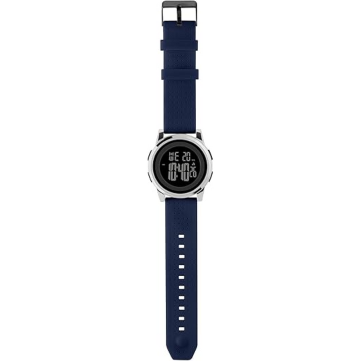 Contemporary men's ultra-thin digital sports watch with sleek design and multiple features.