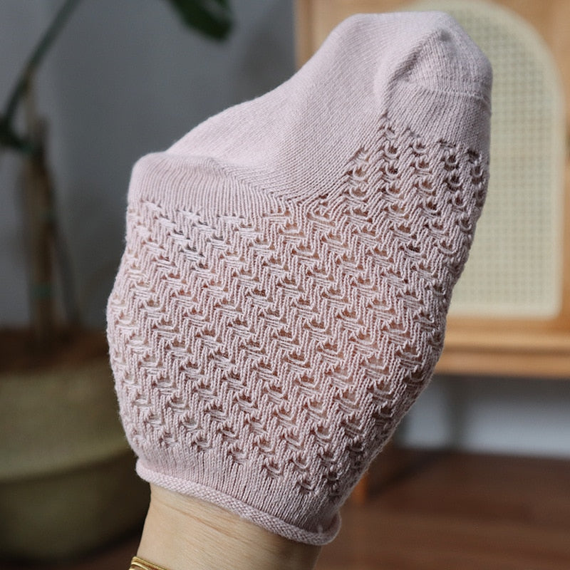 Variety pack of colorful and comfortable infant cotton mesh breathable ankle socks for everyday wear.