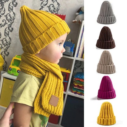 Unisex baby crochet winter beanie hat in a muted green, perfect for infant headwear.