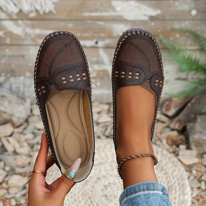 Casual women's orthopedic shoes, great for spring fashion, daily activities & effortless style.
