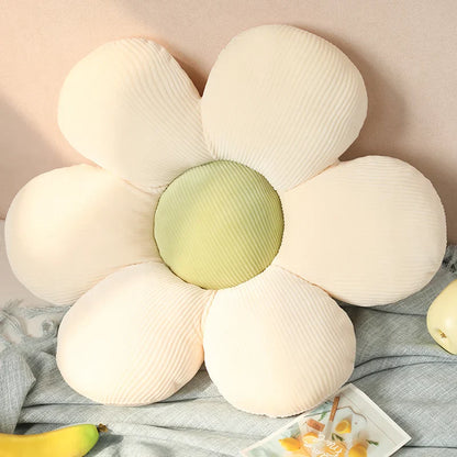 Large sunflower plush toy pillow, perfect for cuddling and home decoration.