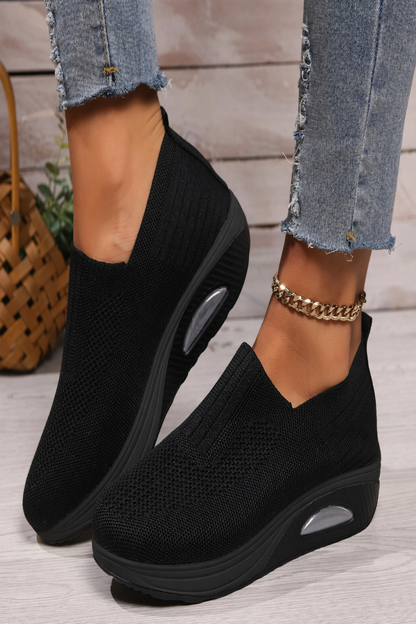 Close-up of women's orthopedic walking shoes, designed for pain relief & all-day comfort.