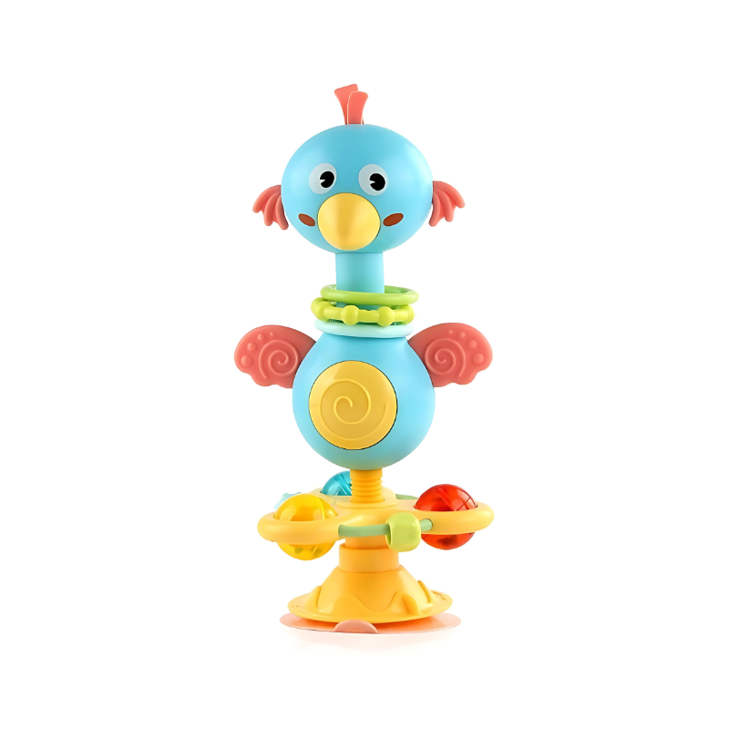 Interactive baby animal suction toy, perfect for early childhood sensory play