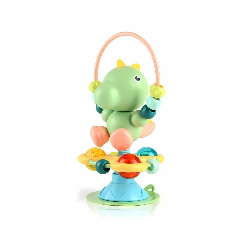 Developmental baby suction toy with engaging colors, ideal for early learning