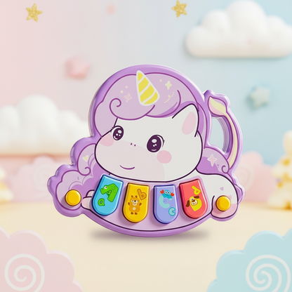 Durable early learning animal piano toy, great for encouraging toddler music.
