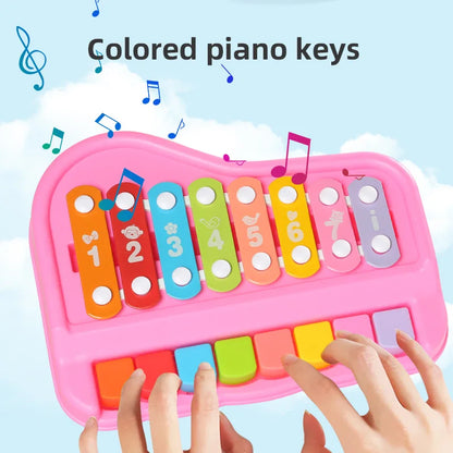 Montessori-inspired kids' xylophone and piano, perfect for developing musical skills