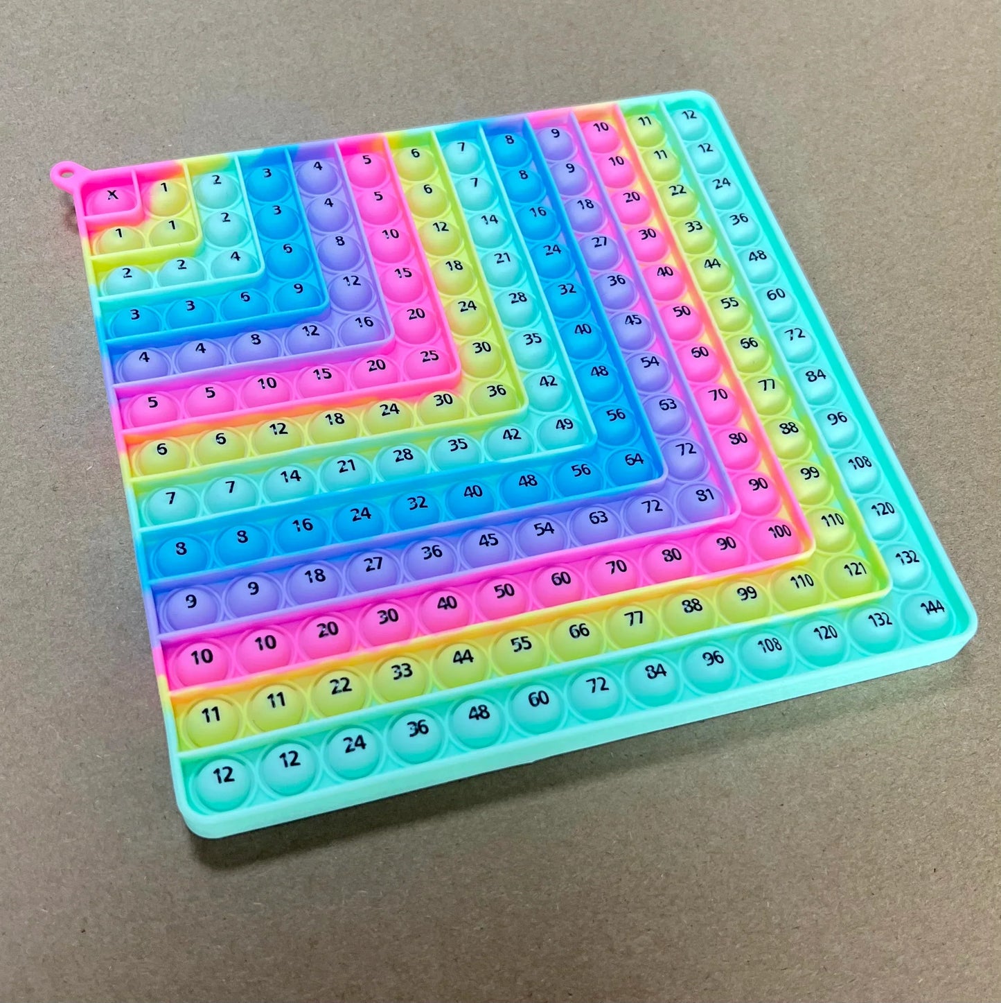 Children's educational math fidget board, a fun way to learn and focus