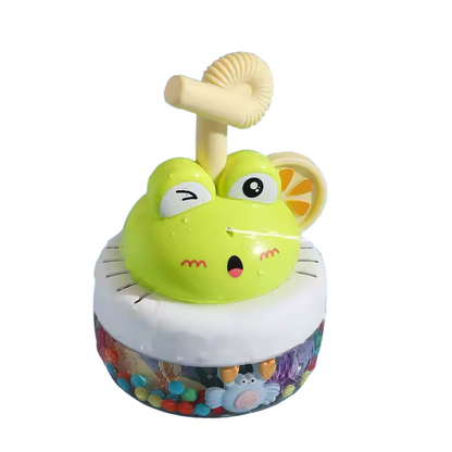 Close-up of a vibrant unisex kids' sensory bath toy set, designed for enriching toddler water and play.