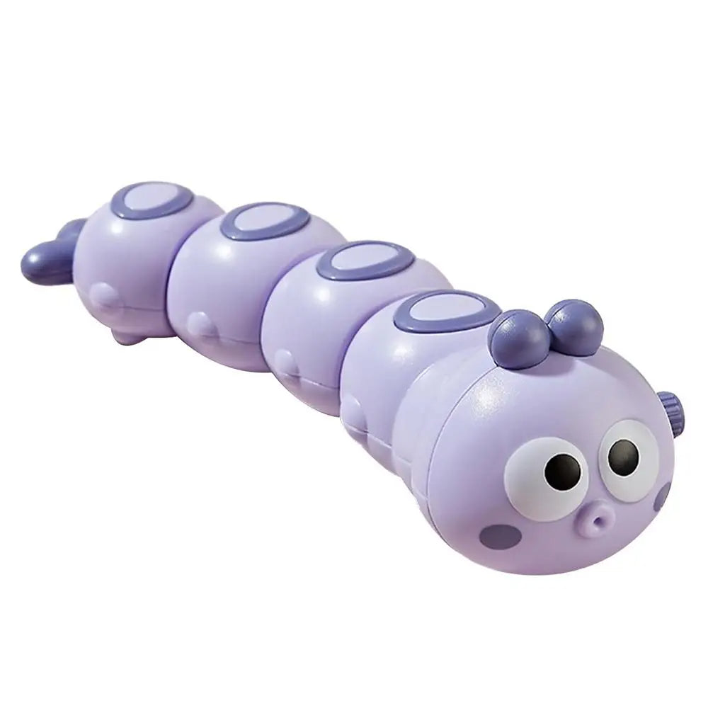 Durable wind-up crawling caterpillar toy, a fantastic kids toy for engaging baby activity and fun.
