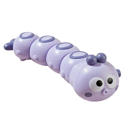 Durable wind-up crawling caterpillar toy, a fantastic kids toy for engaging baby activity and fun.