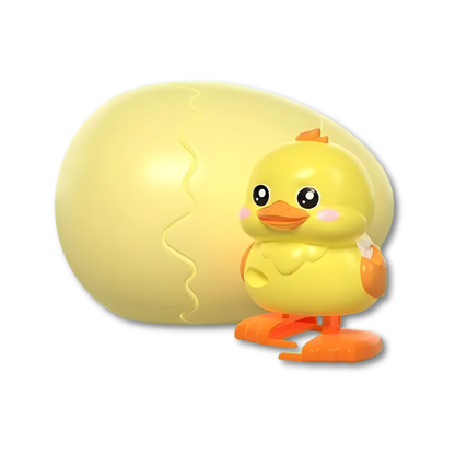 Kids' educational wind-up animal egg toy, perfect for toddlers