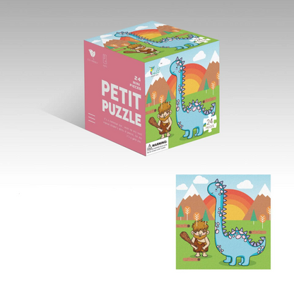 Bright animal puzzle for children, promoting cognitive function and animal identification