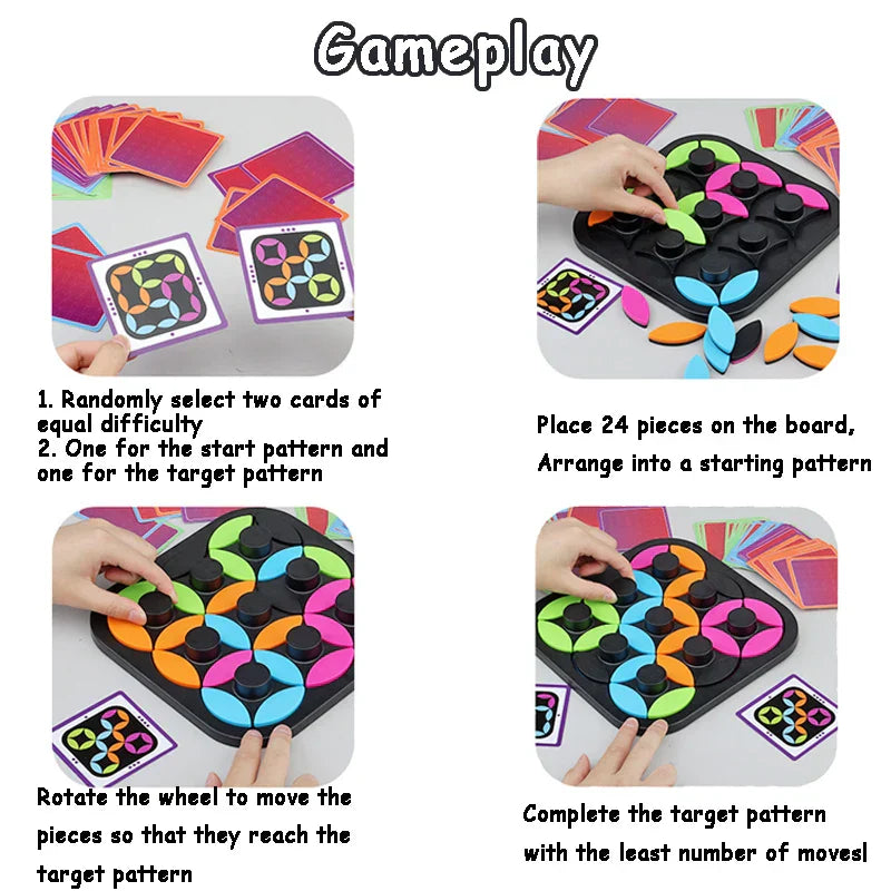 Developmental wooden tangram puzzle, a fun logic game for children’s cognitive growth