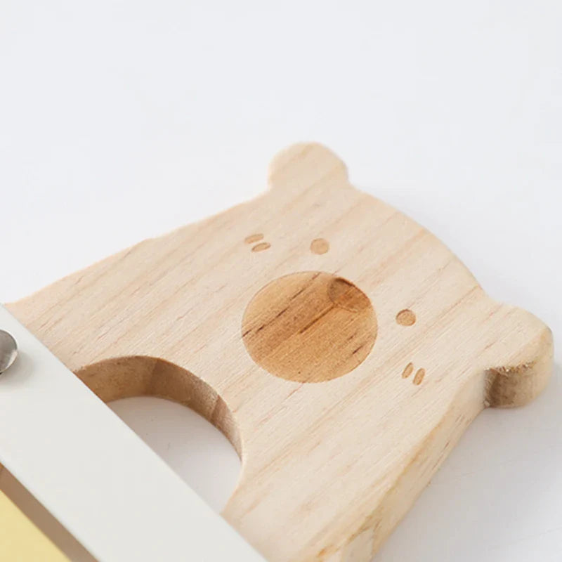 Vibrant rainbow wooden xylophone, a sensory baby toy for color learning & sound discovery in toddlers.